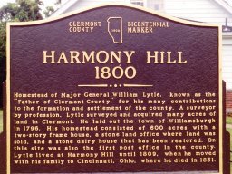 Markers &raquo; markers &raquo; Williamsburg Twp &raquo; Williamsburg &raquo; Harmony Hill, 299 S. Third St 45176